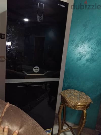 ديب فريزر رأسي فريش 7 أدراج مودينا - تحكم باللمس أسود /MT 300GBH