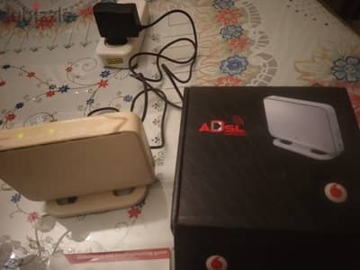 راوتر نت 4port واي فاي  Vodafone