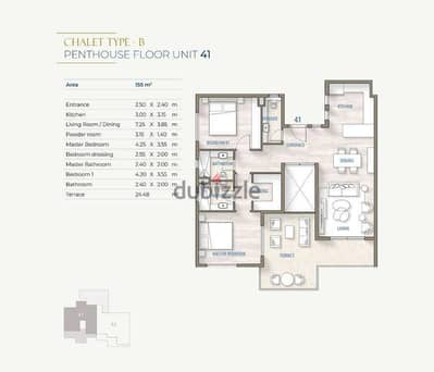 Special penthouse in SouthMed north coast