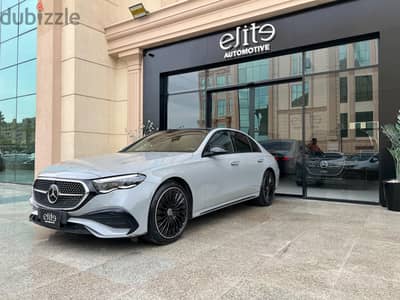 Mercedes-Benz E200 2025 عفشه و محاور