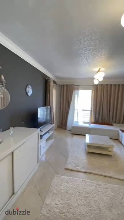 Furnished apartment for rent in Dar Misr 12 Compound Sheikh Zayed