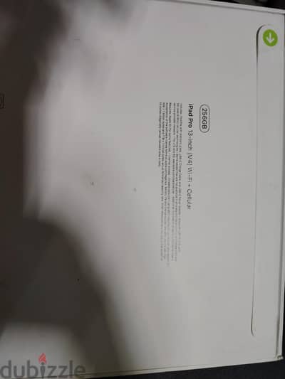 iPad pro 13 inch wifi +esim