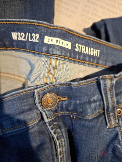 بنطلون جينز أوريجينال براند كندي UH DENIM - حالة زيرو (Straight)