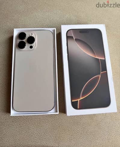 iPhone 16 Promax -256GB Desert titanium