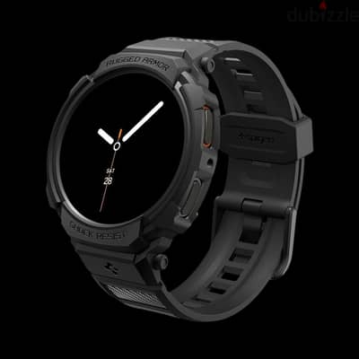 Spigen Rugged Armor Pro (Case + Band) For Samsung Galaxy Watch 8