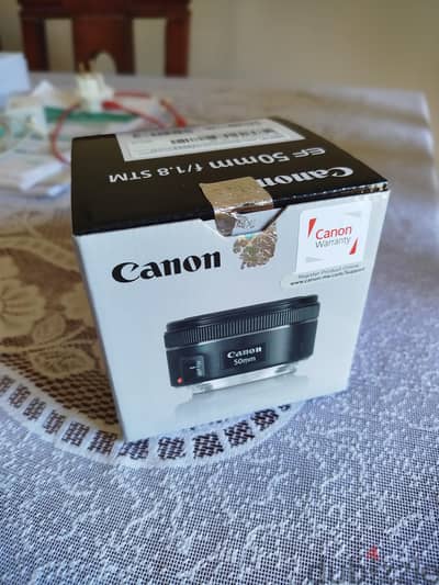 canon lens 50mm new