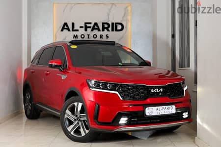 Kia Sorento Hybrid 2022 اعلي فئة كوري لم ترخص بحالة الزيرو 20,000km