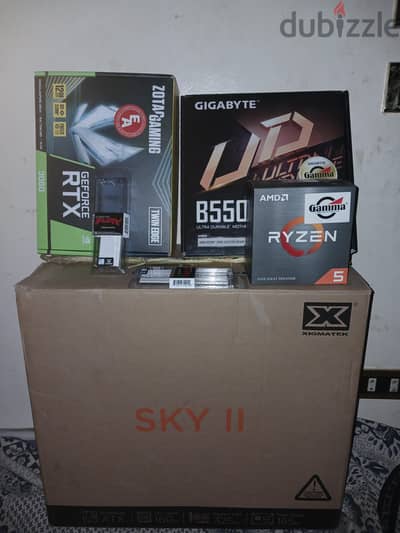 تجميعه كمبيوتر R5 5600X RTX 3060 12GB