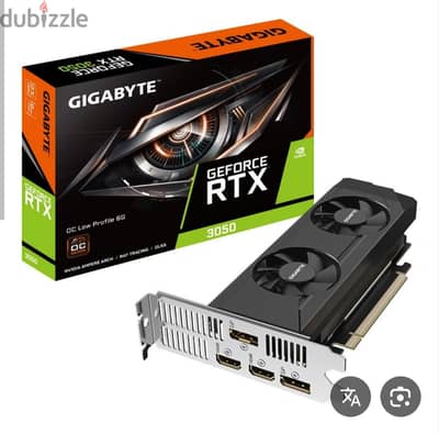 Rtx 3050 LP 6 giga