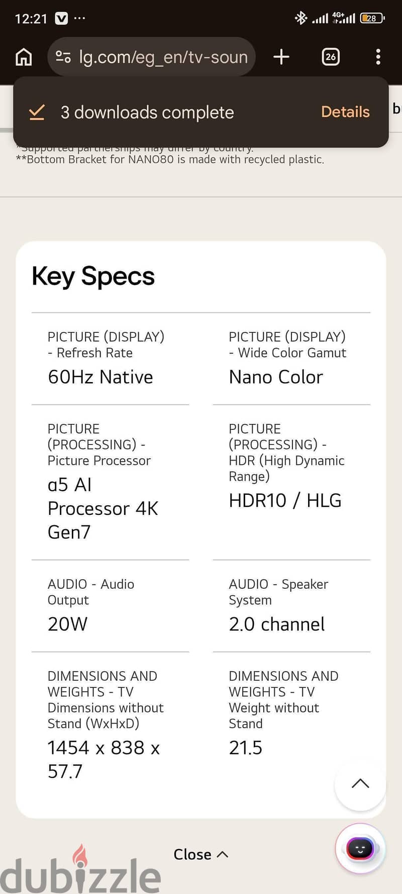 Lg Nanocell Nano 80 T 65 2