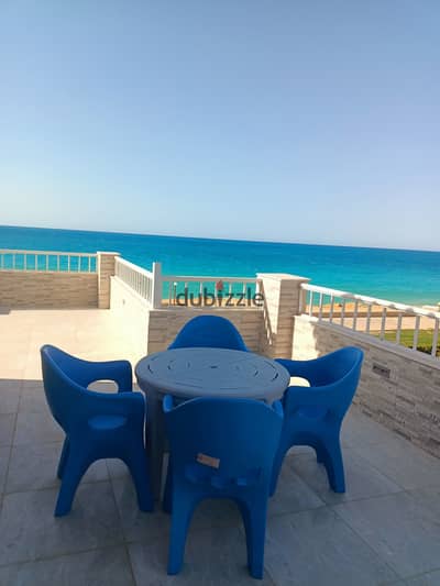 Rooftop First Sea View Green Beach Village North Coast