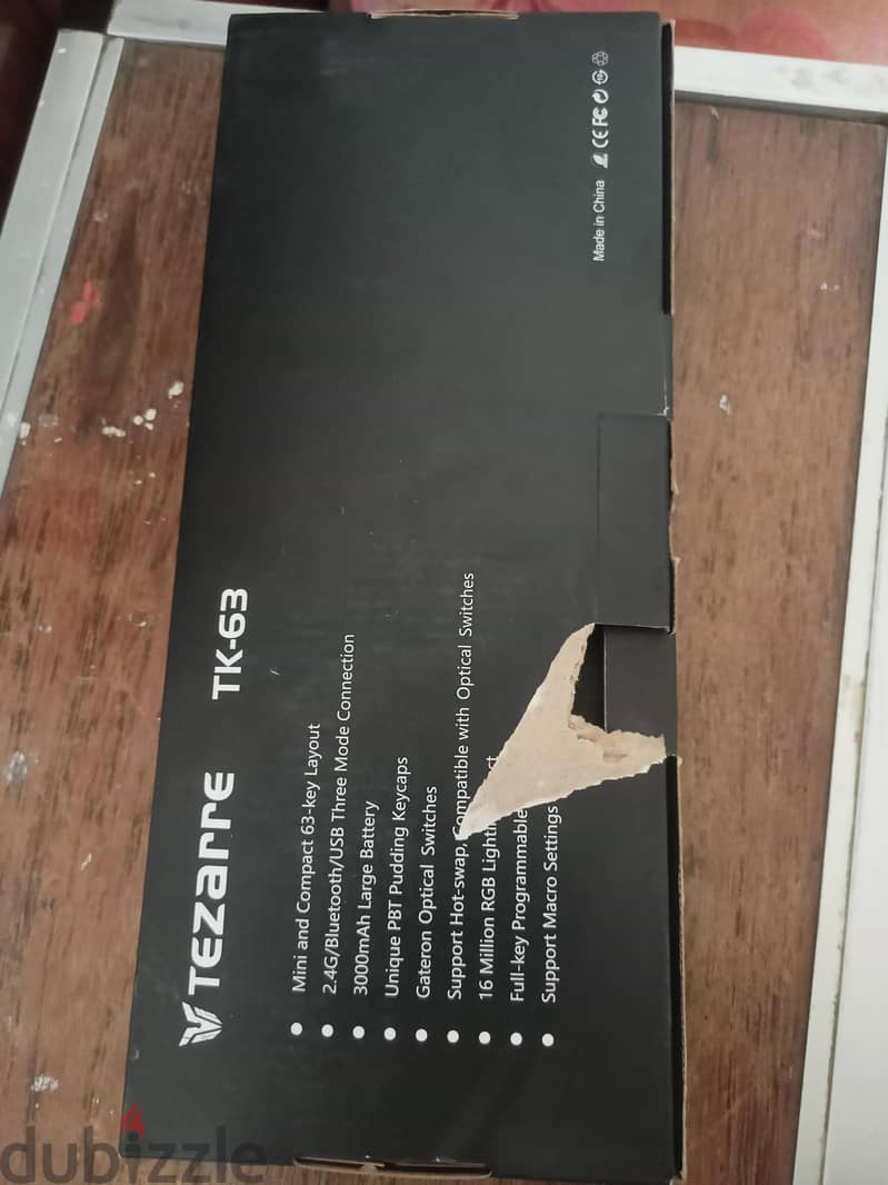 tezarre TK-63 WIRELESS AND WIRED keyboard 6