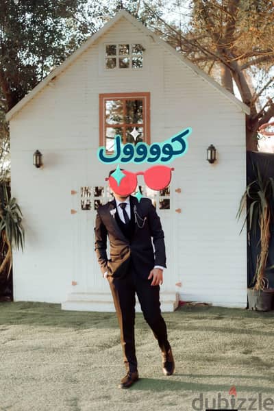 بدلة زفاف قطعتين