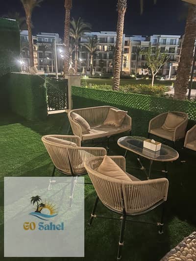 شاليه للايجار في ليا مراسي 3 غرف بجاردن