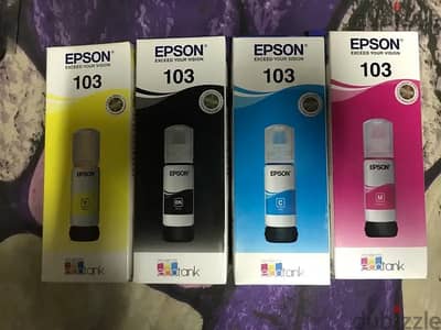 إيبسون، 103، إيكوتانك، زجاجات حبر