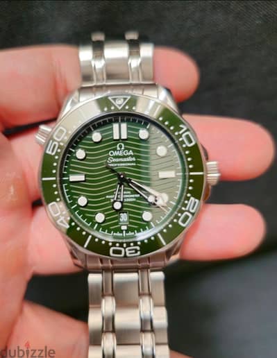 omega seamaster 300  green