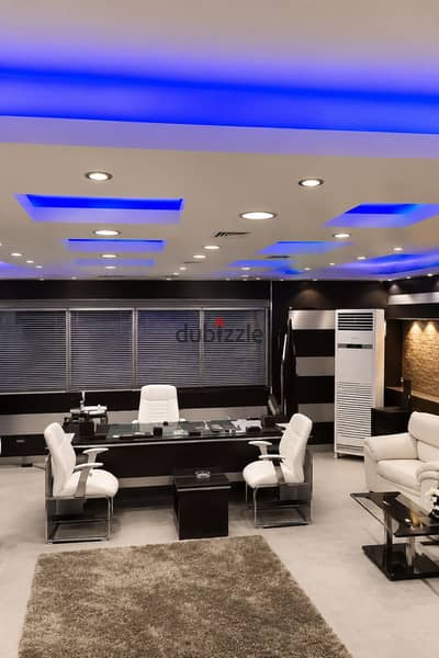 Furnished office for rent in Mohandessin 300m Ahmed Arabi Main Street.