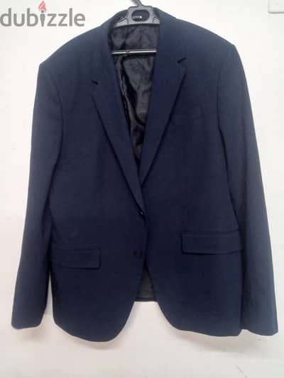 جاكت بدلة كحلي ماركه zara مقاس 54