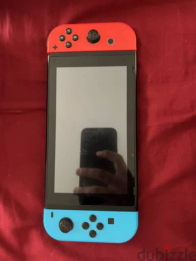 Nintendo switch with mario kart 8 deluxe game