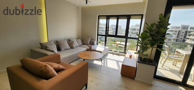 Pime view ready to move Apartment with Garden for Sale In  six west Beverly Hills, Sheikh Zayed