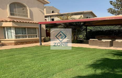 Detached villa for sale in the best phase of Madinaty, VG2, model D, wide garden view, sea view, 460m² built area and 750m² land, at a bargain price.