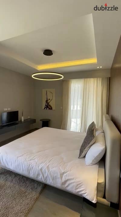 Finished 4-bed apartment for sale in Village West Compound, Sheikh Zayed