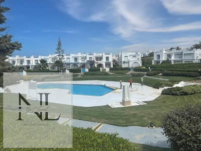 Your chance to own a garden chalet in Mountain View Ras El Hikma – Paros Heights, direct pool access, prime location