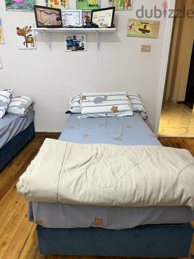 Two single beds with Mattresses, used like new