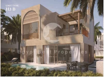 New Release For Exclusive Home 4 Bedrooms Double View ,Modon ,Silver Sands,Almaza Bay,Properties For Sale In North Coast ,Sahl
