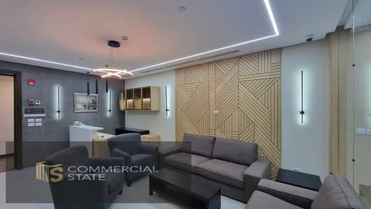 Furnished Office at Cairo Festival City 95m for Rent -New Cairo