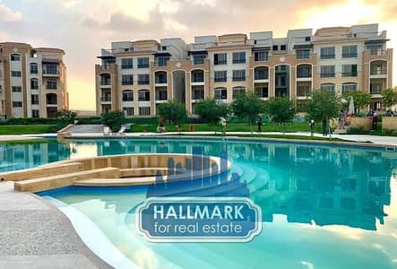 Rooftop pool view apartment for sale in stone compound