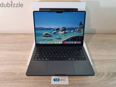 Macbook Pro 14 inch M5 16G 1TB بوكس كامل بطاريه ١٠٠ وضمان ابل سنه