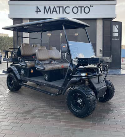 golf cart  black 2021