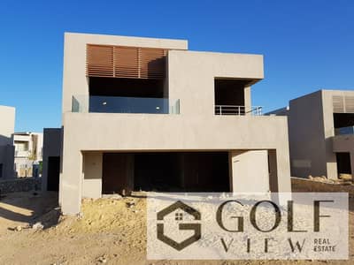 للبيع فيلا استاند الون 330م  بجاردن 500م في هاسيندا باي سيدي عبد الرحمن(Hacienda Bay)في اميز لوكيشن في المشروع بحري اوبن فيو علي الجولف استلام فوري