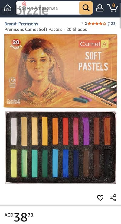 new camel soft pastels 20 shades