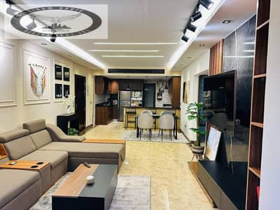 شقة مفروش للإيجار التجمع الخامس كمبوند ليك فيو ريزيدنس  Lake View Residence   تشطيب الترا سوبر لوكس