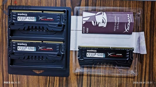 للبيع رامات Kingston HyperX Beast DDR3