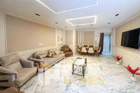 شقة مفروشة للايجار بجاردن و+ غرفة ماستر بدريسنج