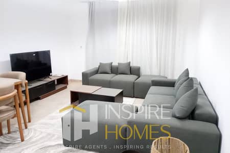 Furnished apartment for rent in one of the finest compounds in Sheikh Zayed