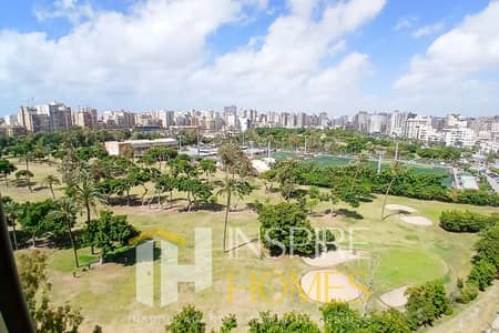 شقة مفروشة للايجار بفيو مفتوح على النادي