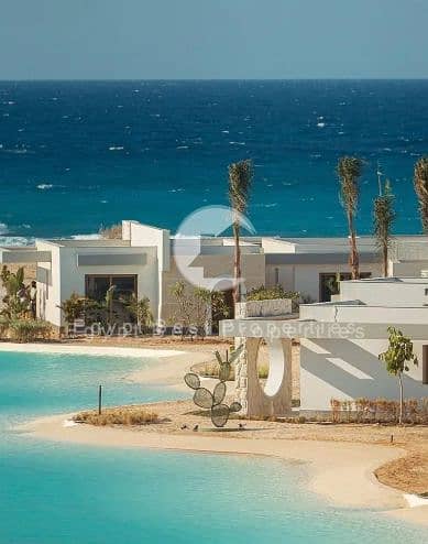 شاليه بإطلالة مباشرة على البحر بمقدم 5% وتقسيط يصل لـ8 سنين