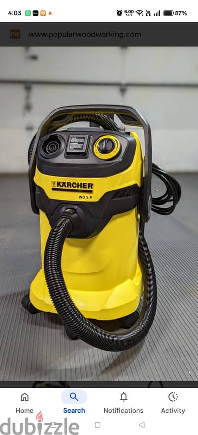 karcher wd5 wet and dry vacuum