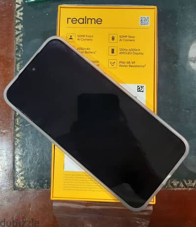 ريلمى 15 T و 5g  مساحة 256 رمات 12 وبطارية 6550 استخدام 13 ساعة
