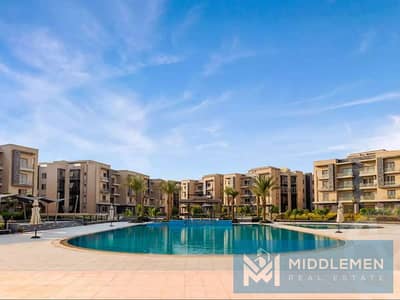 شقة 161متر 3 غرف متشطبة بالكامل استلام فوري بسعر لقطه في كمبوند جاليريا موون فالي -Galleria Moon Valley