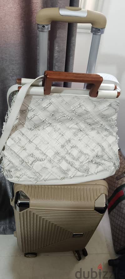 Original Uterque Spanish brand bag شنطة اصلية جلد طبيعى براند uterque