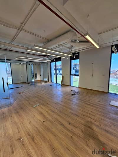Office for rent 135 sqm in Hyde Park Business, New Cairo