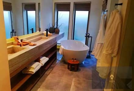 شالية للبيع هاسيندا الساحل الشمالى من Palm Hills تشطيب الترا مودرن سوبر لوكس بتقسيط 8 سنوات