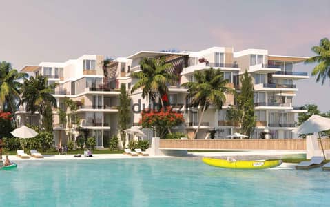 Premuim fully finished chalet with a sea view for sale with installments