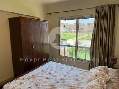 شالية 3 غرف فيو حمام سباحة بحري بالفرش والتكييفات للبيع في بلومار دوم العين السخنة  Blumar El Dome