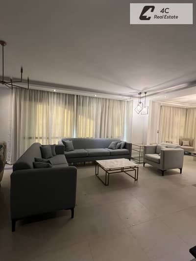 Triplex Bahry roof for rent lowest rent in the market 3 bedrooms ready to move prime location in Eastown Sodic Compound Fifth Settlement New Cairo